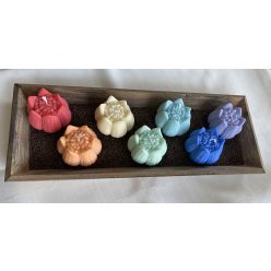 Csakra gyertya szett -nagy