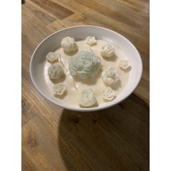 Virág témájú gyertyák